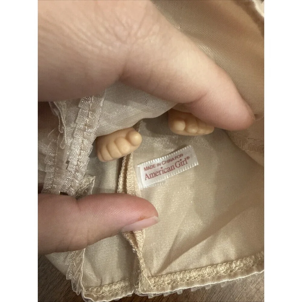 American Girl Baby Polly Doll W/Neck Strings Felicity Sister